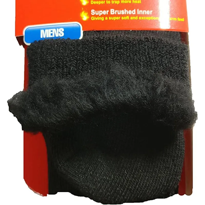 2 Pairs Men's Heat Thick Insulated Thermal Socks