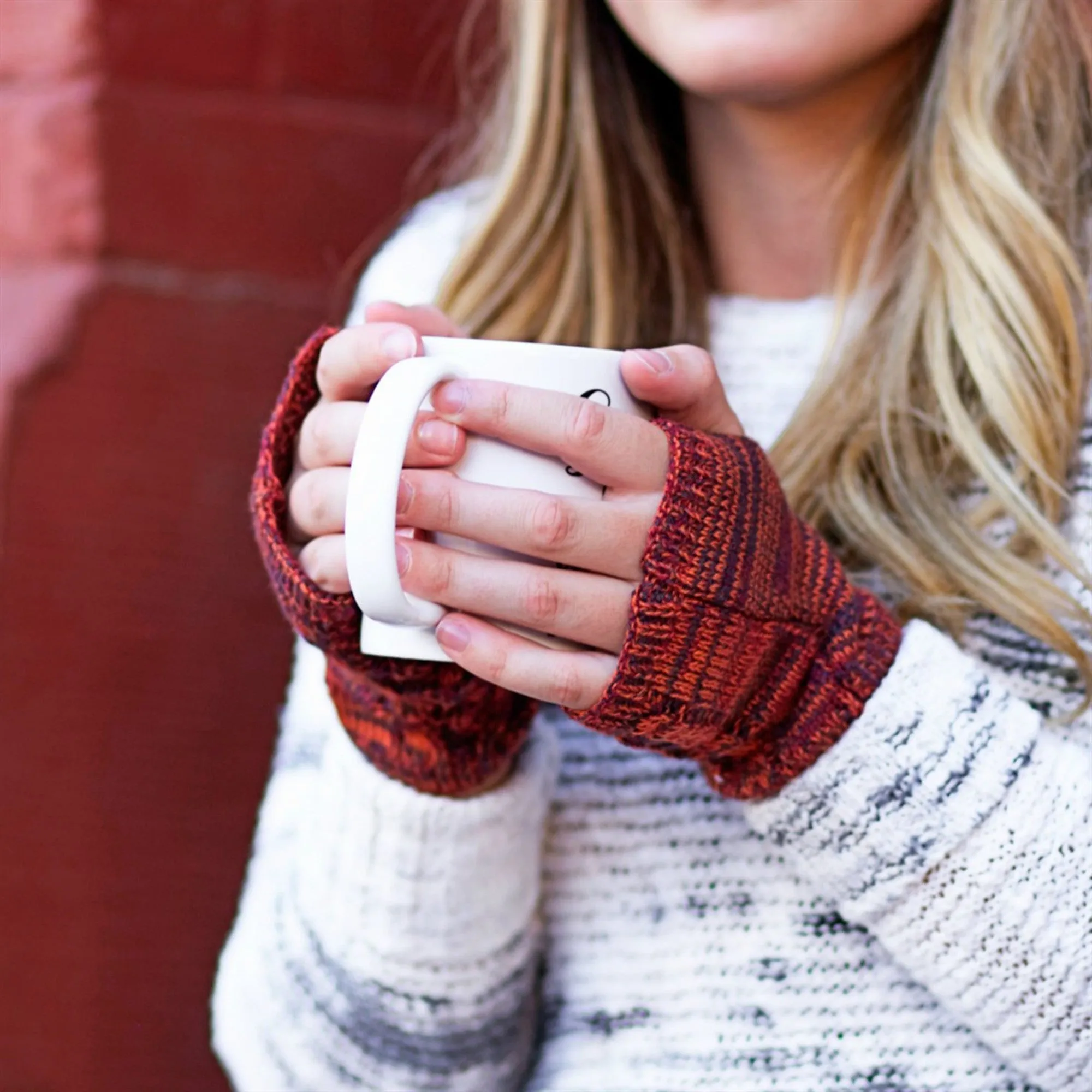 CC Touchscreen Glove w/ Cuff & Pom