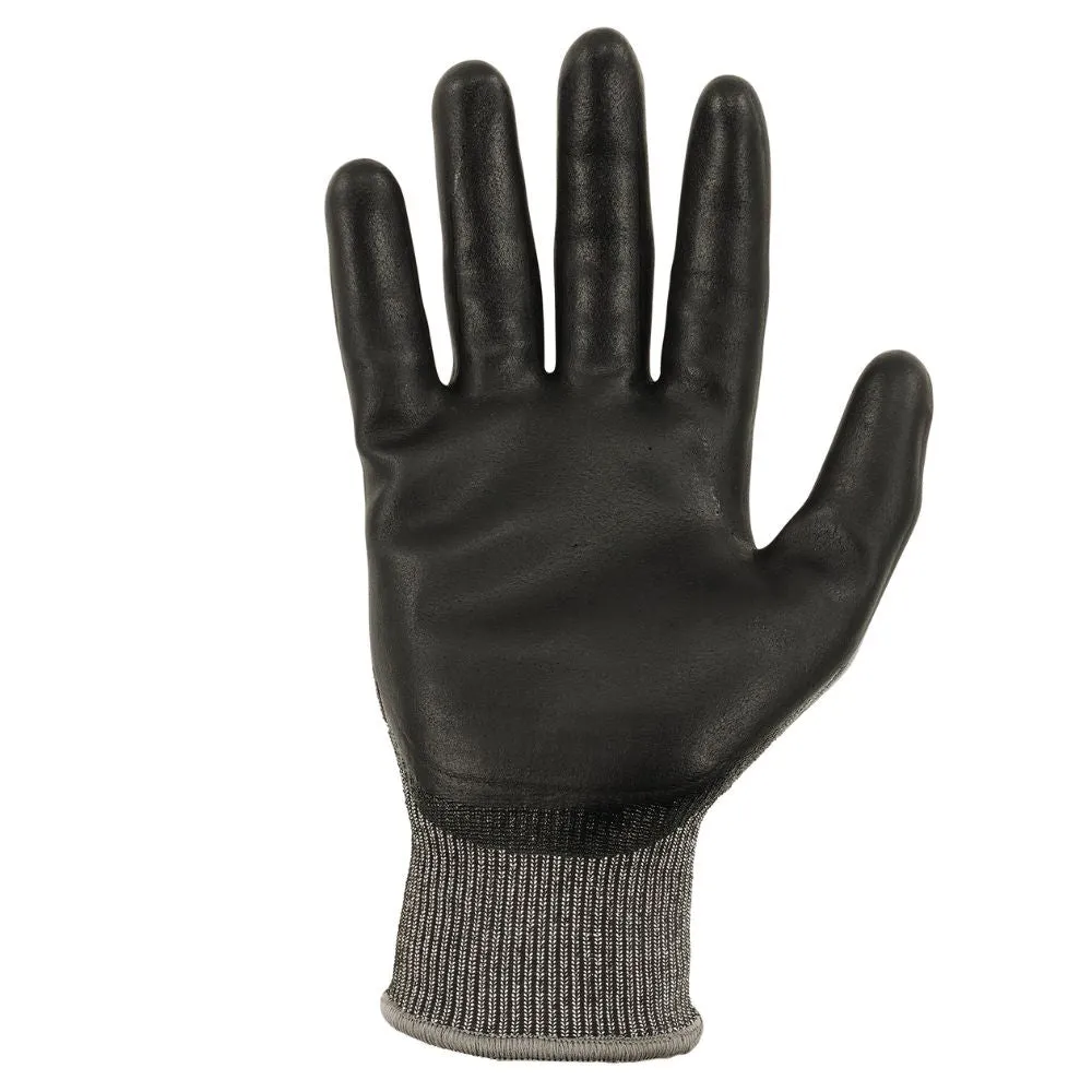 Ergodyne 10304 #7072 12-pair L Gray ANSI A7 Nitrile Coated CR Gloves