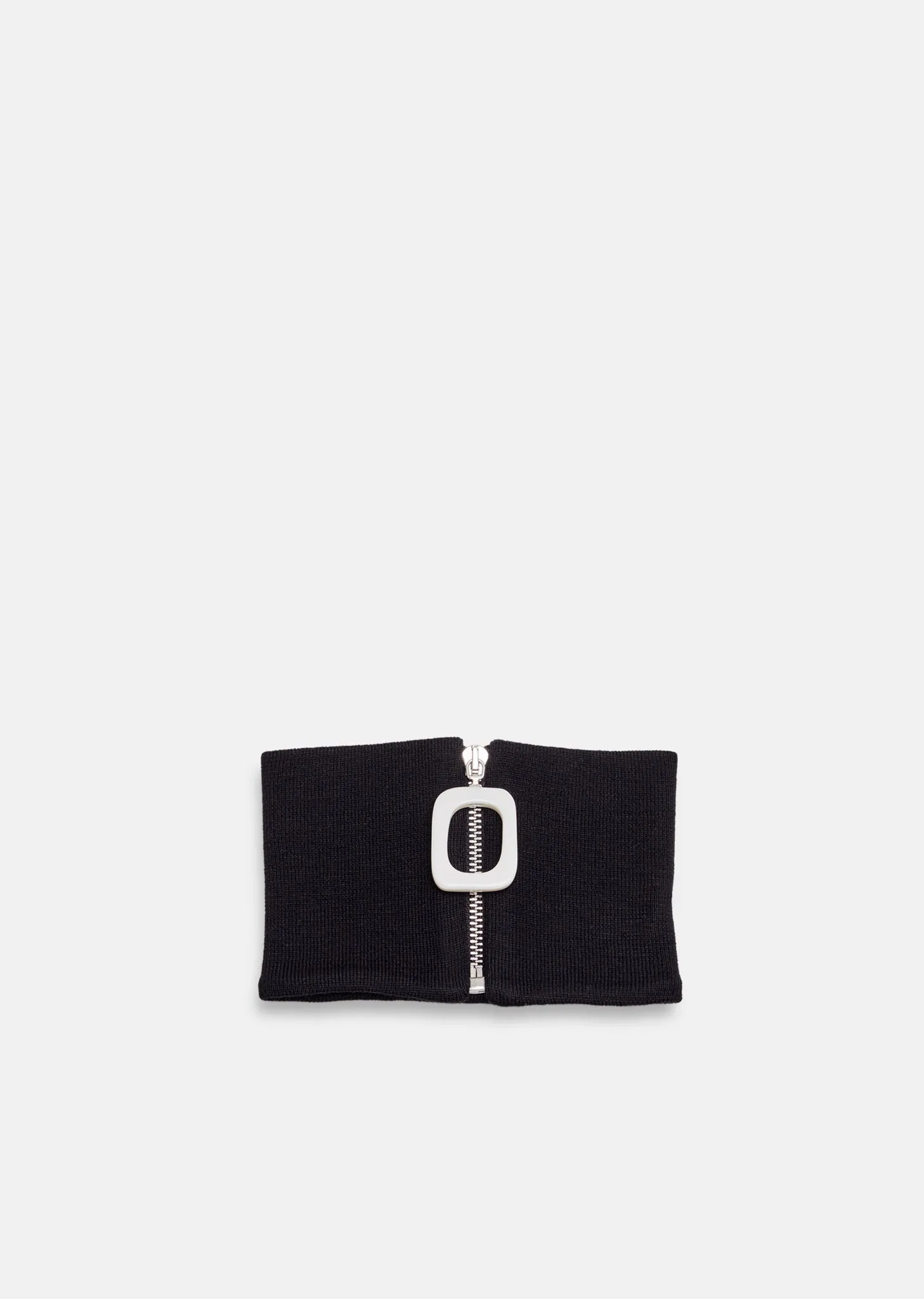 Neckband With Zip Detail
