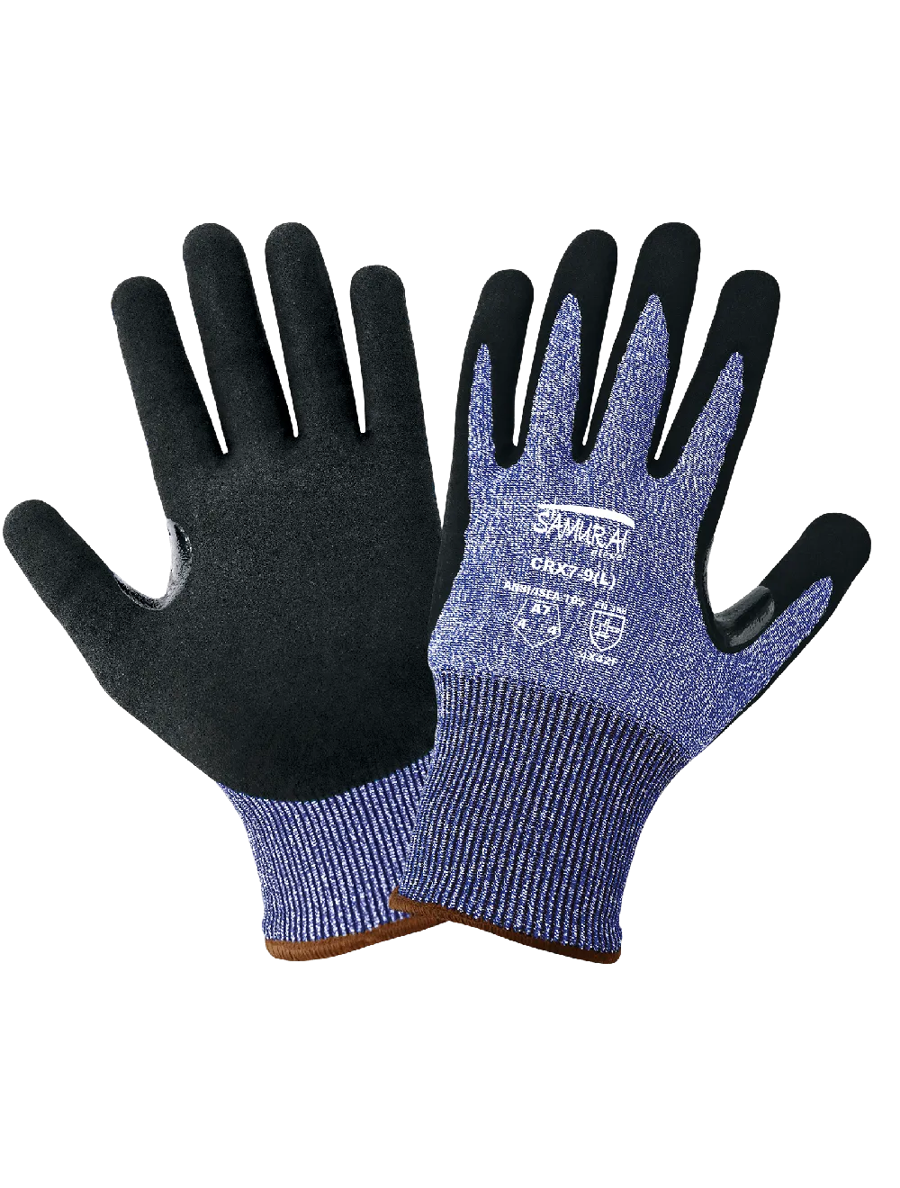 Samurai Glove® Cut, Abrasion, and Puncture Resistant Xtreme Foam Technology Coated Gloves Made with Tuffalene® - LIMITED STOCK - CRX7