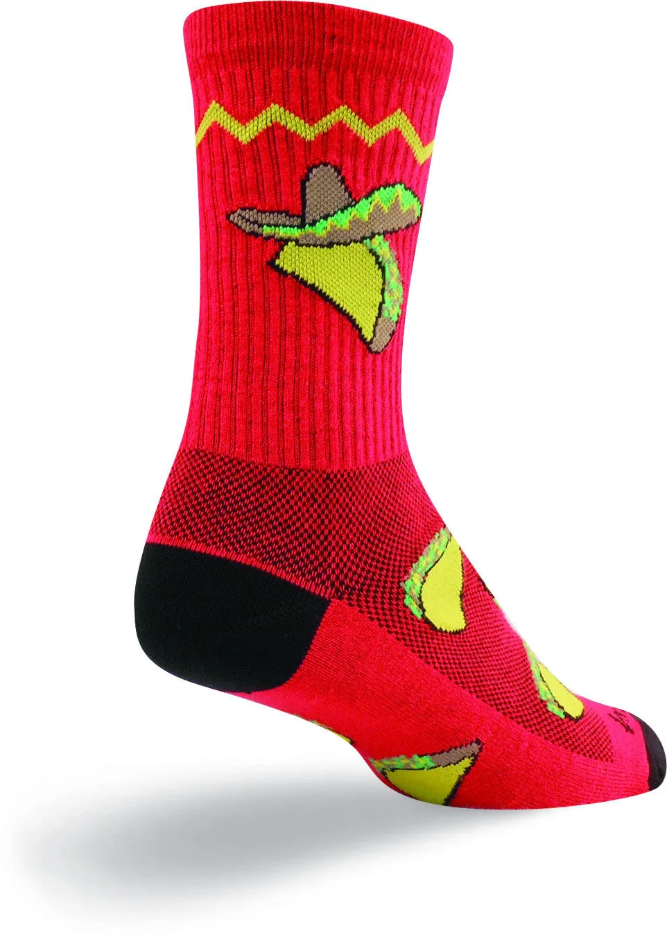 SockGuy Taco Tuesday Crew Sport Socks