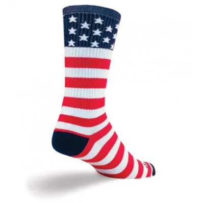 SockGuy USA Flag Crew Sport Socks