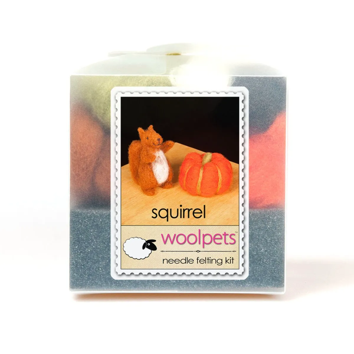 Squirrel Needle Felting Kit